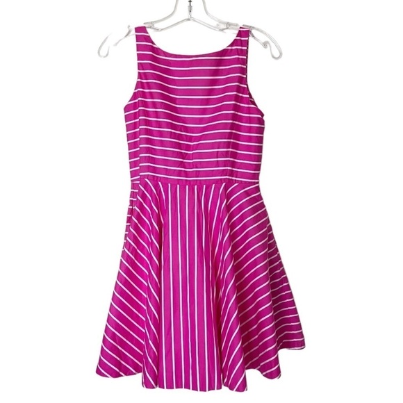 Polo Ralph Lauren Pink and White Striped Sleeveless Dress Girls Size 16 - Picture 1 of 9